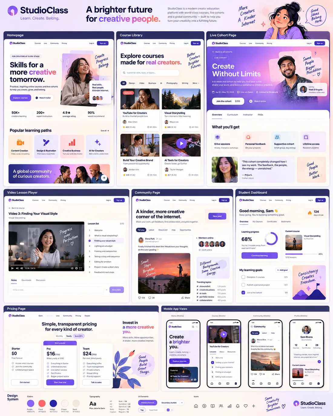 StudioClass, Creator Education Platform