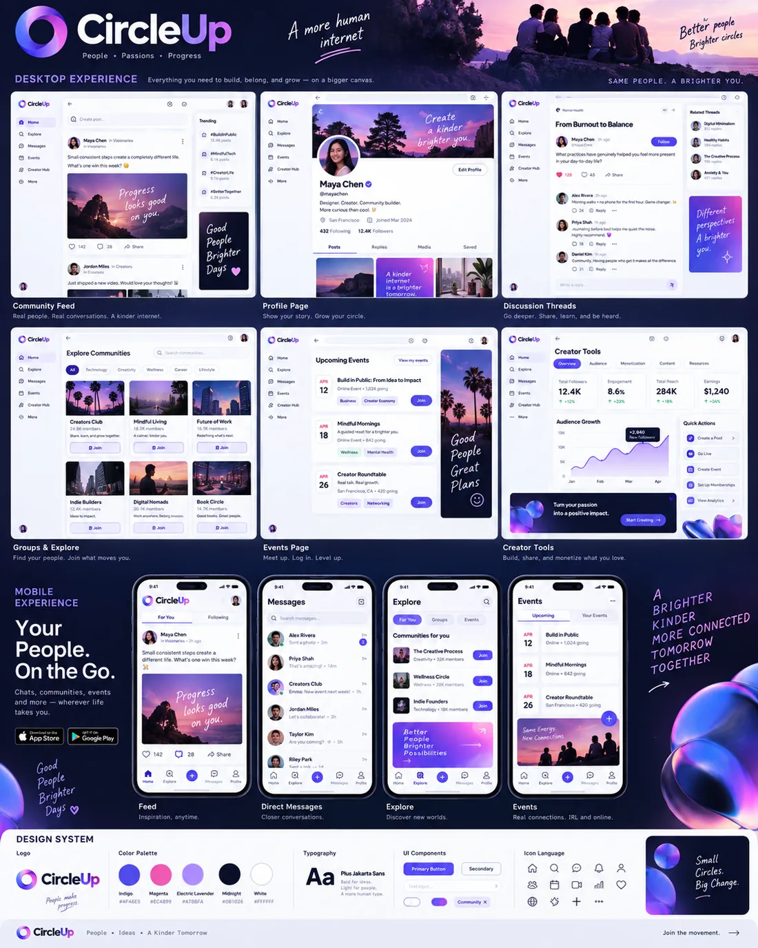 CircleUp, Social Community Platform