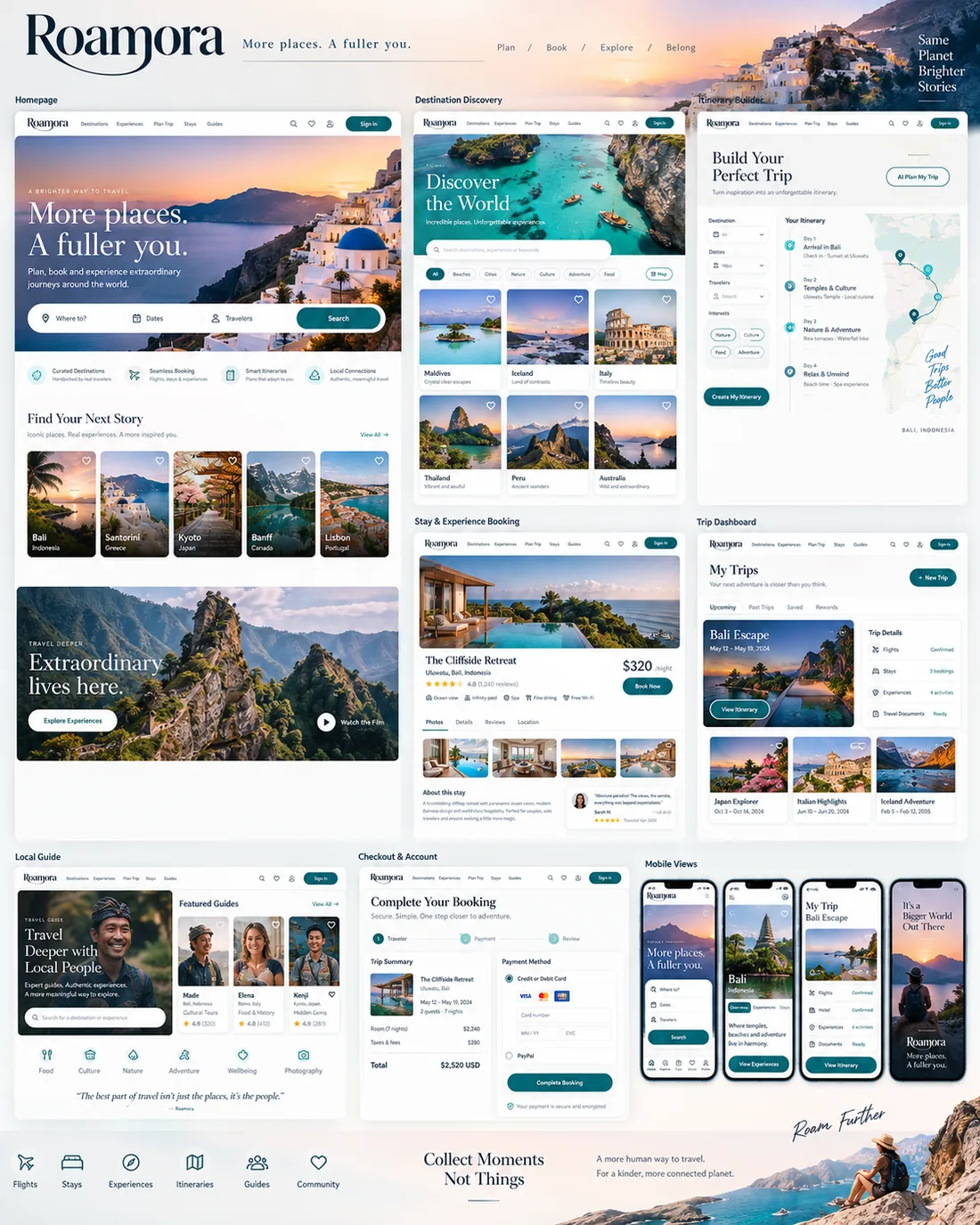 Roamora, Travel Discovery Platform