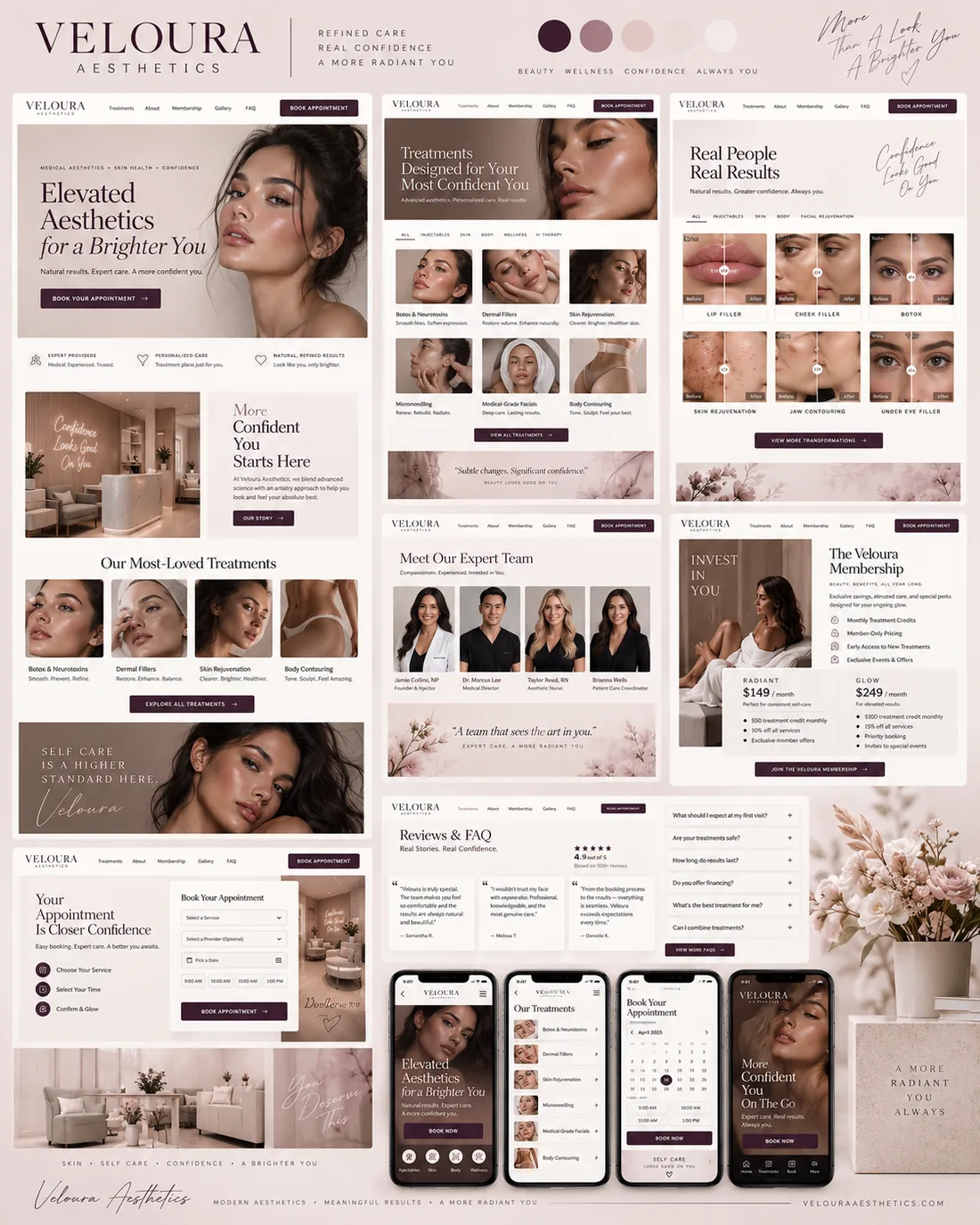 Veloura Aesthetics, Luxury Aesthetics Booking