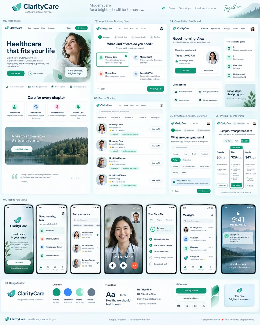 ClarityCare, Digital Healthcare Platform